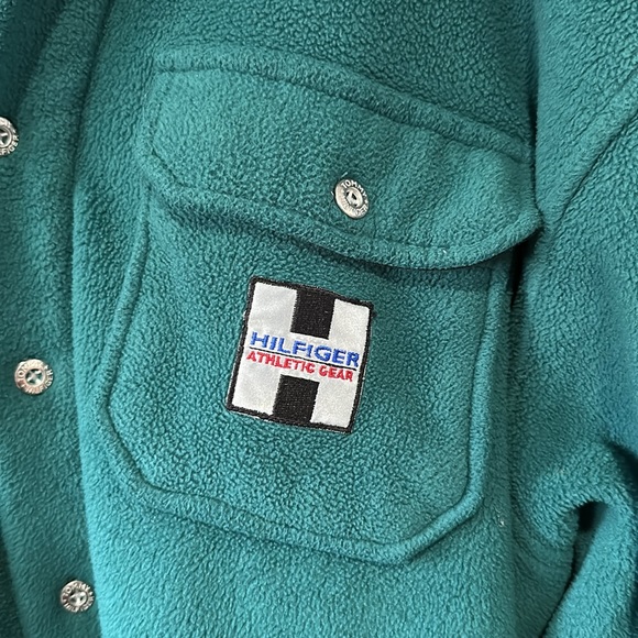 VINTAGE Hilfiger Athletic Club Fleece Jacket - Picture 3 of 8